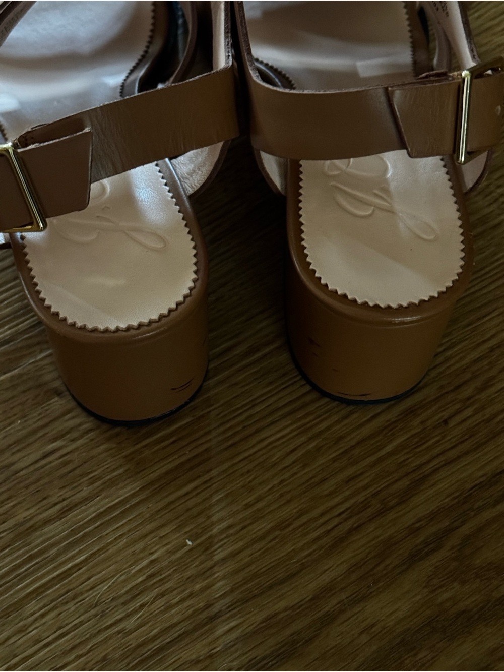 Women's JCrew Dylan fisherman block-heel sandals in leather Tan 9.5 - Picture 5 of 10